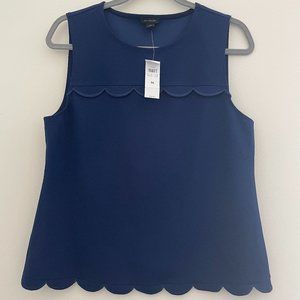 Ann Taylor - Tank Blouse - Navy